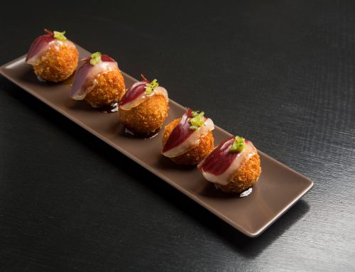 Croquetas caseras con jamón ibérico